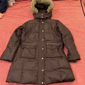 Down duvet Jacob large wm’s Brown winter parka winter coat
